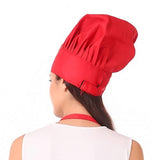 KODENIPR CLUB Adjustable Mens Womens Cooking Chef Cap Hat for Kitchen/Plain/