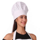 KODENIPR CLUB Adjustable Mens Womens Cooking Chef Cap Hat for Kitchen/Plain/