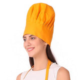 KODENIPR CLUB Adjustable Mens Womens Cooking Chef Cap Hat for Kitchen/Plain/