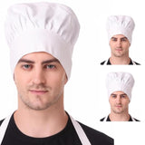 KODENIPR CLUB Adjustable Mens Womens Cooking Chef Cap Hat for Kitchen/Plain/