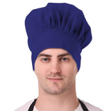 KODENIPR CLUB Adjustable Mens Womens Cooking Chef Cap Hat for Kitchen/Plain/