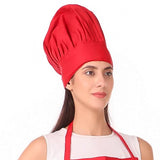 KODENIPR CLUB Adjustable Mens Womens Cooking Chef Cap Hat for Kitchen/Plain/