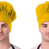 KODENIPR CLUB Adjustable Mens Womens Cooking Chef Cap Hat for Kitchen/Plain/