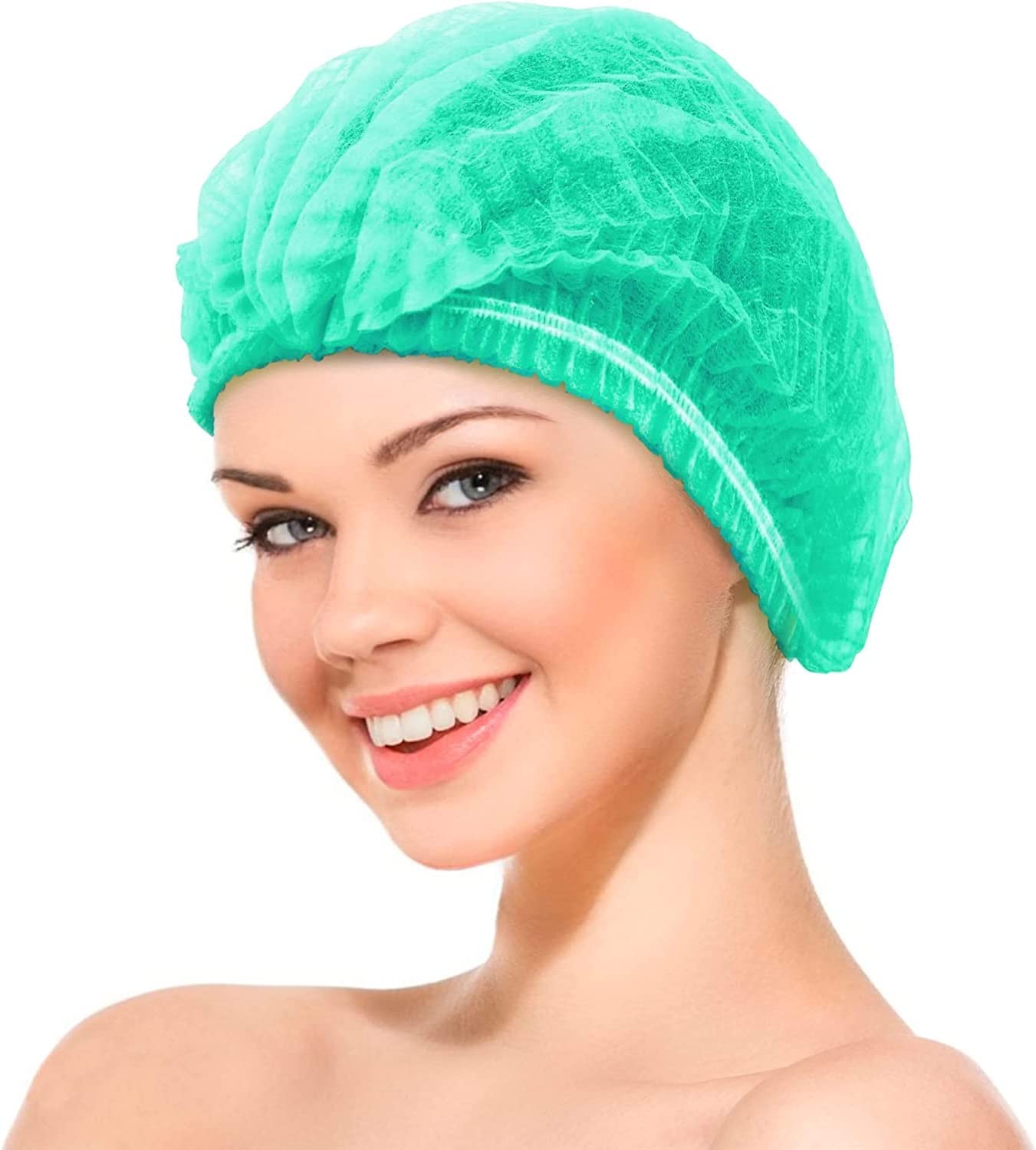 KODENIPR CLUB Hair Cap Stretchable Bouffant Caps/Cooking Caps,Hair net, Head Cover for Hygiene