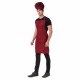 Mens Womens Hotel Cafe Restaurants Catering Cooking Kitchen Chef Apron With Chef Cap Hat (Maroon)