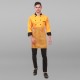 Yellow Chef Coat Black Collar
